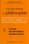 une introduction à la philosophie - les proèmes des lectures se saint Thomas aux oeuvres principales d'Aristote